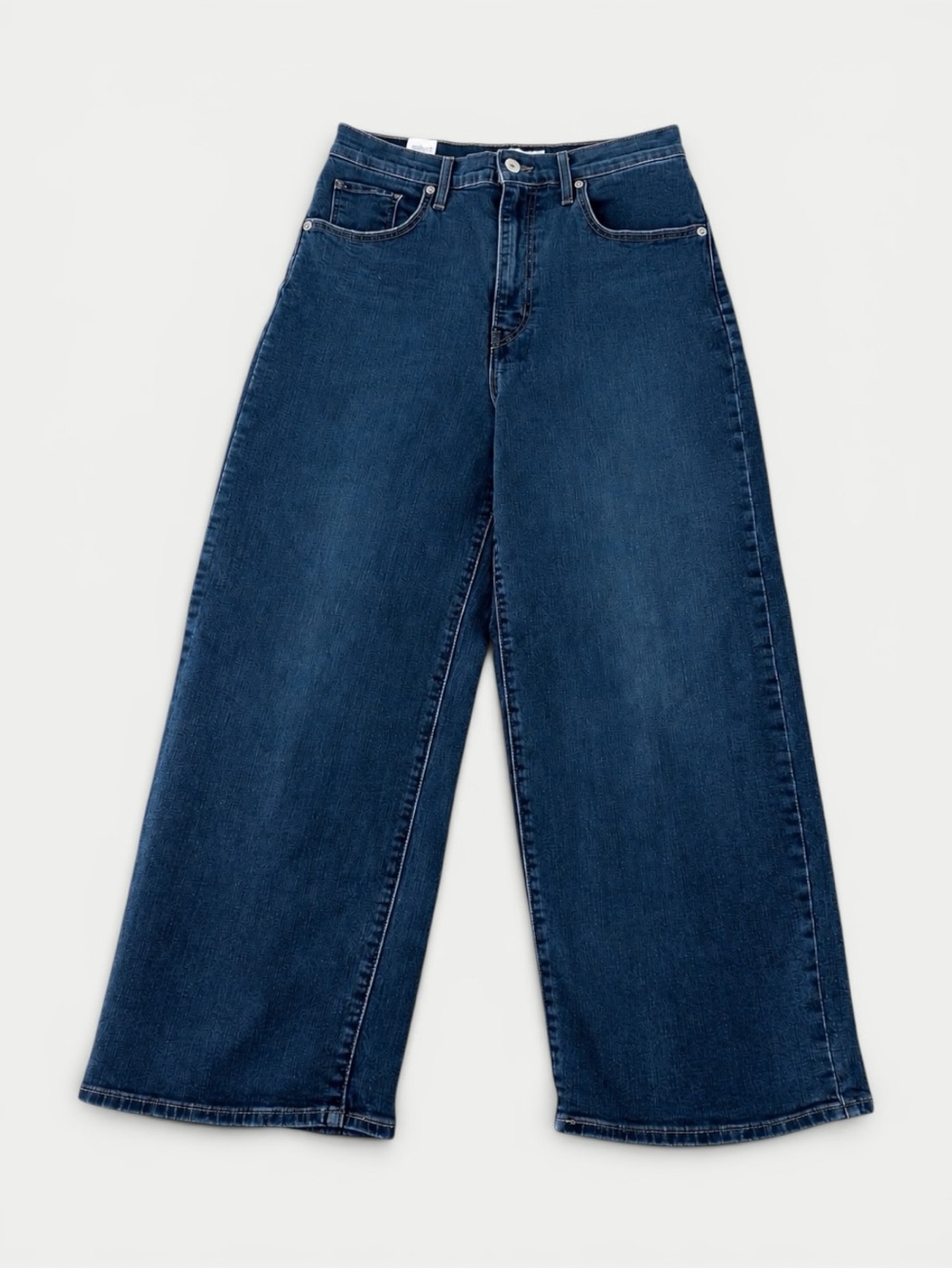 Levi’s Women’s High Rise Wide Leg Jeans W28 L27 Dark Wash 72970-0017